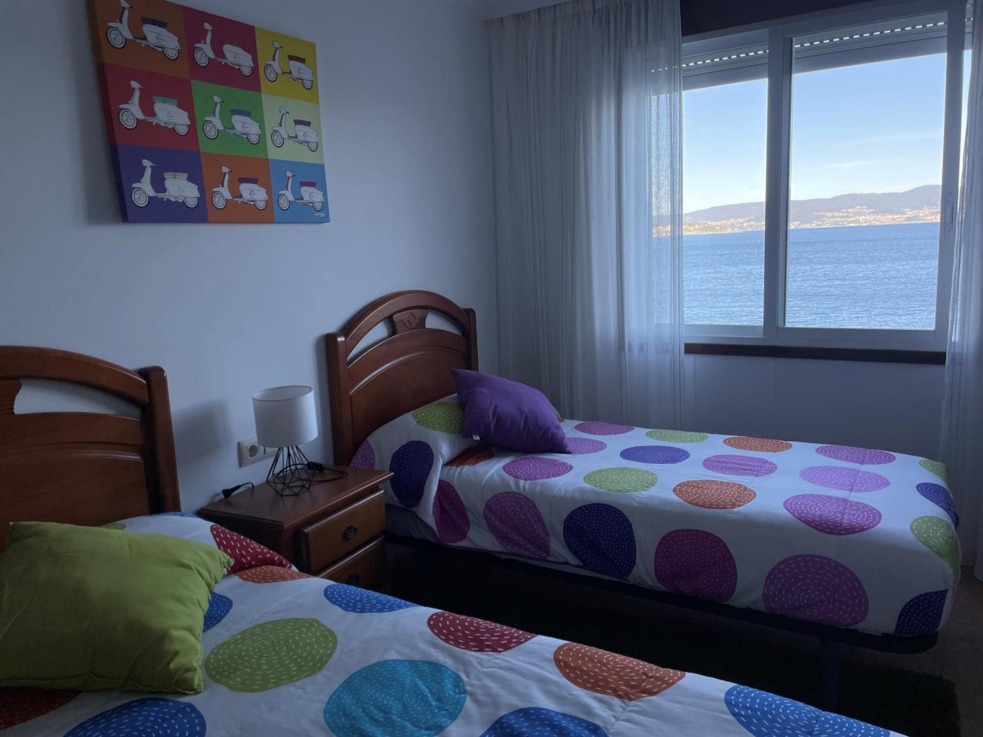 Piso Vacaciones En El Mar Apartman Sanxenxo Kültér fotó