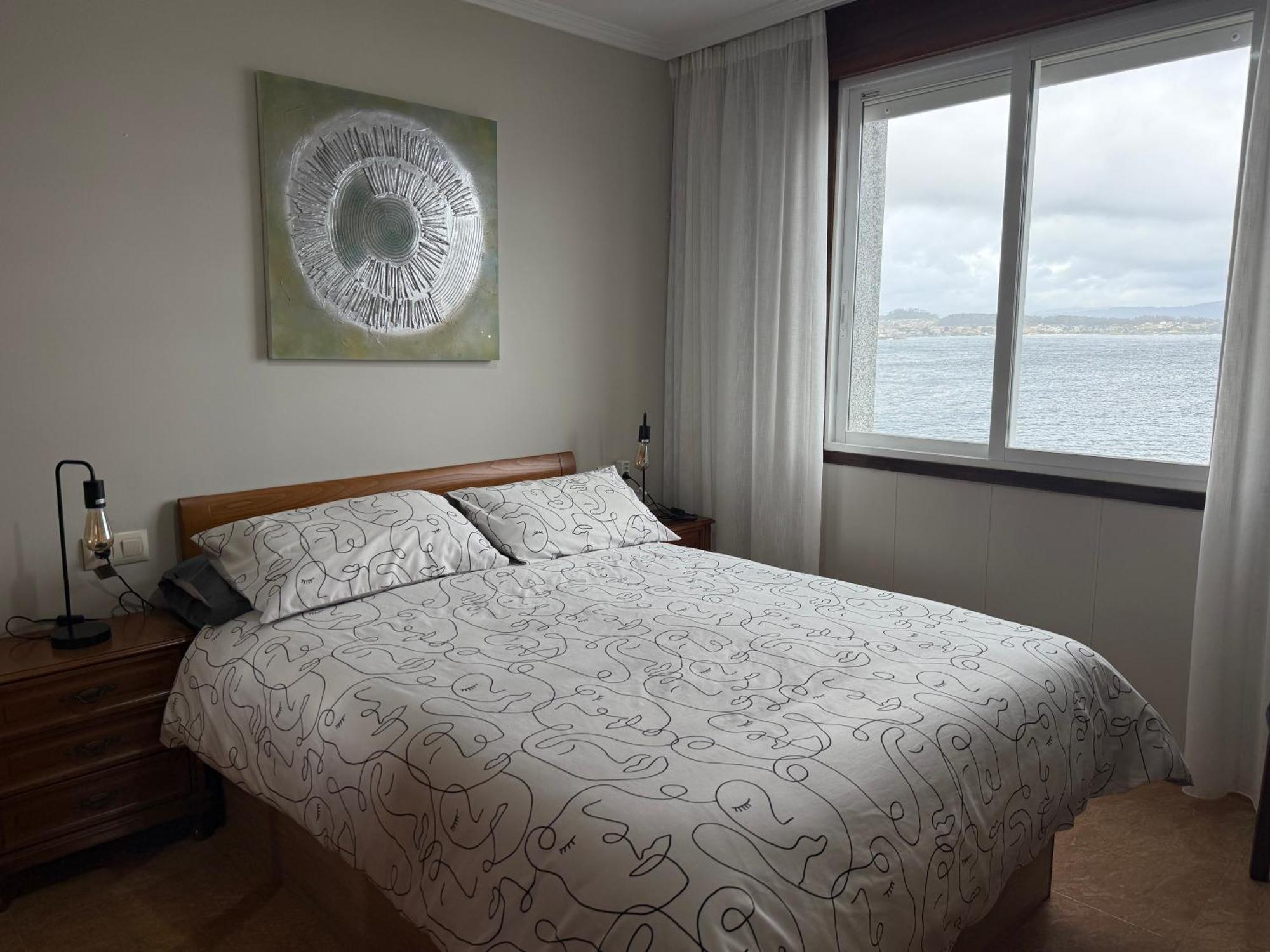 Piso Vacaciones En El Mar Apartman Sanxenxo Kültér fotó